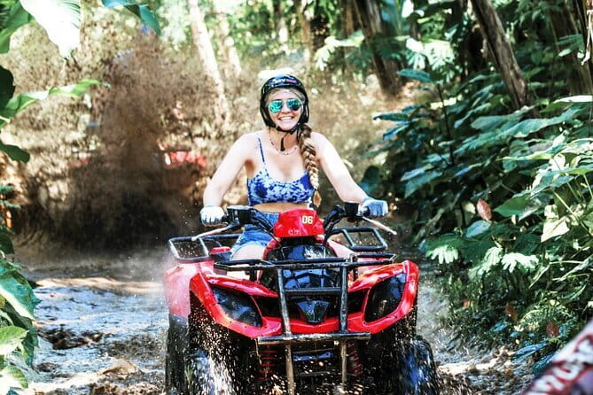 Ubud Jungle, River, Bamboo Forest and Muddy Quad Bike Tours - Single or tandem riding