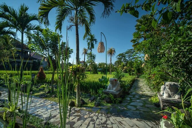 Ubud Luxury Bali Spa Package with amidst rice fields - What happens from arrival to finish