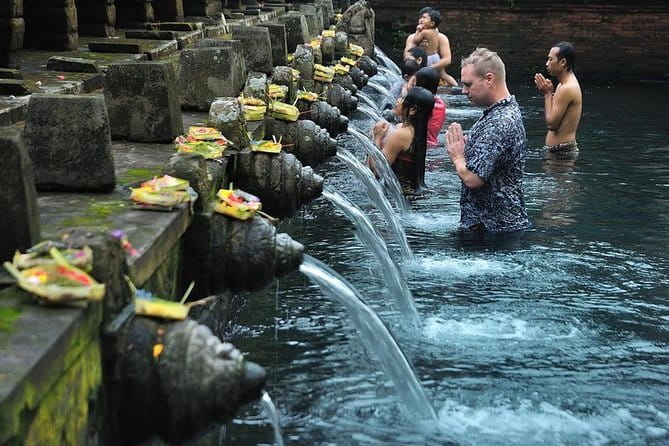Ubud Monkey Forest Rice Terrace Temple Waterfall Private Tour - Pickup range and transport details