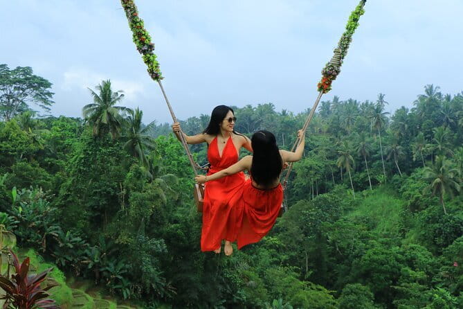 Ubud: Monkey Forest, Rice Terraces and Jungle Swing Tour - Sacred Monkey Forest, where nature and temples share the path
