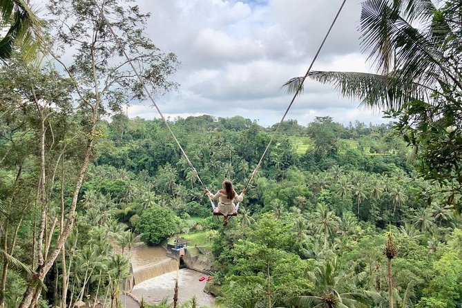 Ubud Private Tours with Jungle Swing Experience - all inclusive - Sangeh Monkey Forest adds a greener, wilder pause