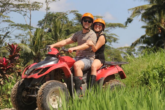 Ubud's Thrilling ATV Tandem Rides - Jungle trails, rice paddies, and muddy tracks