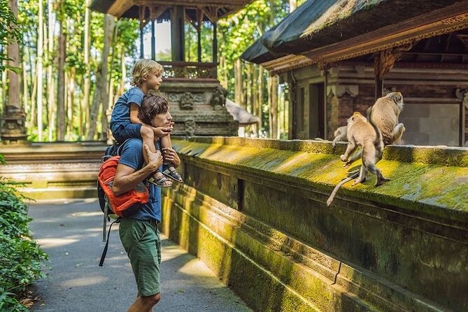 Ubud Silver Jewelry Making Class with Temple, Monkey Forest - Walking among the macaques at the Sacred Monkey Forest