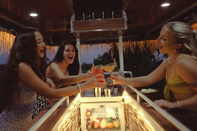 Ubud Sunset Mixology Tour by TikiBus - The Ubud route: sights from the moving bus