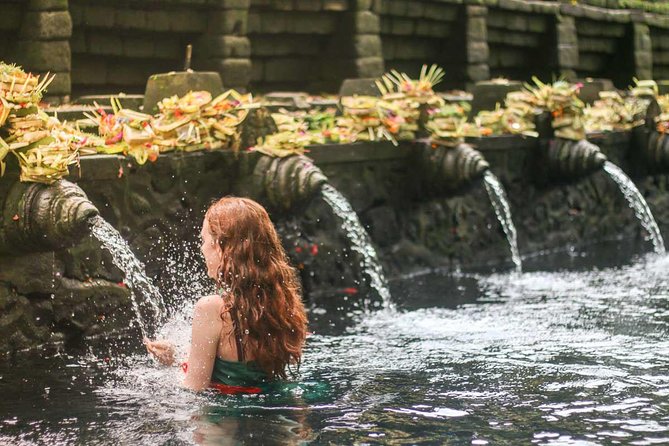 Ubud Volcano Lake and Natural Hot Spring Tour - Tirta Empul Temple: seeing Bali’s holy water ritual