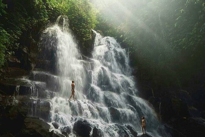 Ubud Waterfalls, Temple and Rice Terrace - Private Tour - Tibumana Waterfall: a calmer second water stop