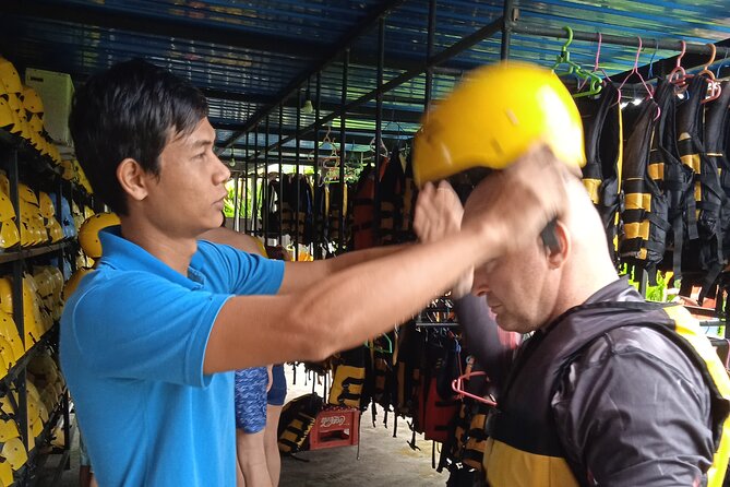 Ubud White Water Rafting on the Ayung River with Pickup & Lunch - Safety briefing and the boat setup