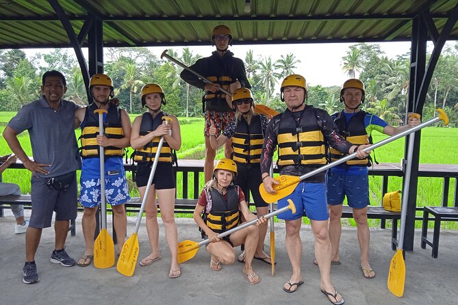 Ubud White Water Rafting on the Ayung River with Pickup & Lunch - Shower, changing room, and buffet lunch