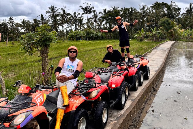 Ubud Zip-Line Adventure, Rice Terrace & ATV Quad Bike - Lunch between the two activities