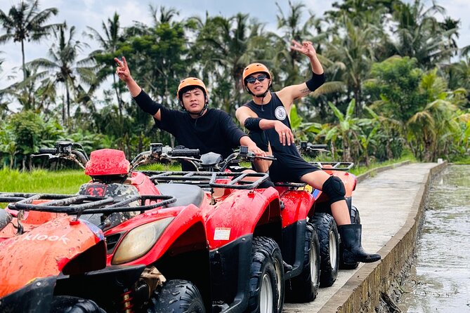Ubud Zip-Line Adventure, Rice Terrace & ATV Quad Bike - Pickup, drivers, and the eight-hour schedule